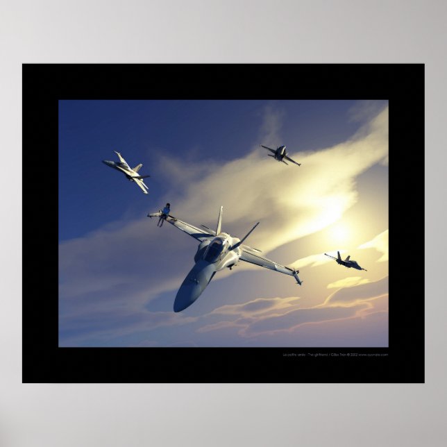 Flickan - La petite amie Poster (Framsidan)