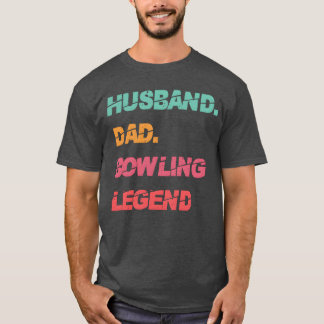 Flickan make Pappa Bowling Legend Fars dag T Shirt