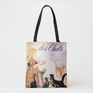 Flickan med Cats, Alexandre Steinlen Tygkasse