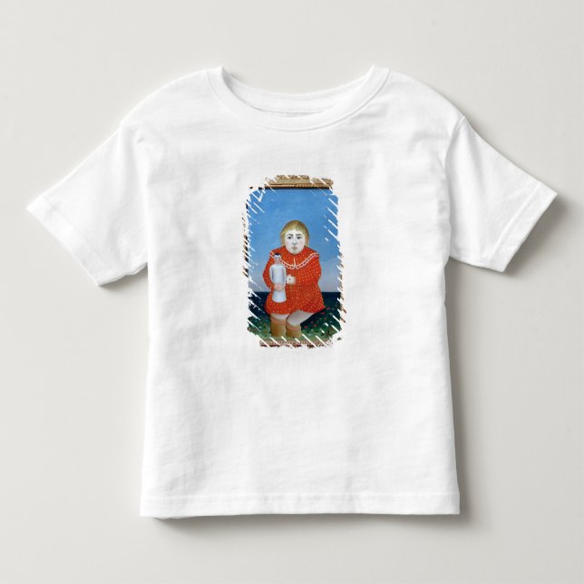Flickan med doll, 1892 eller 1904-05 tee (Framsida)
