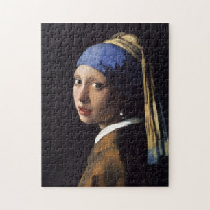 Flickan med en Pearl Earring Johannes Vermeer Pussel
