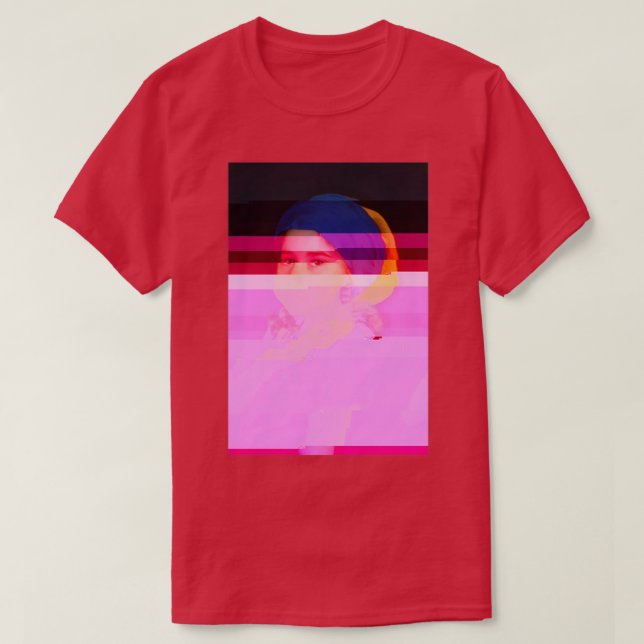 Flickan med pärlspetsen ring I T Shirt (Design framsida)