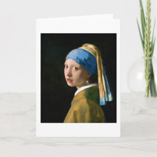 Flickan med Pearl Earring, Johannes Vermeer, 1665 Kort