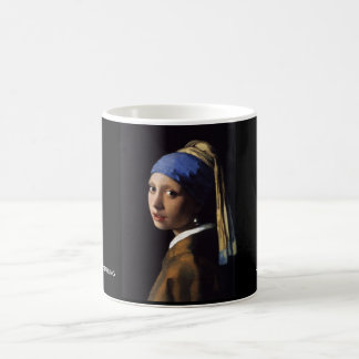Flickan med Pearl Earring Vermeer Kaffemugg