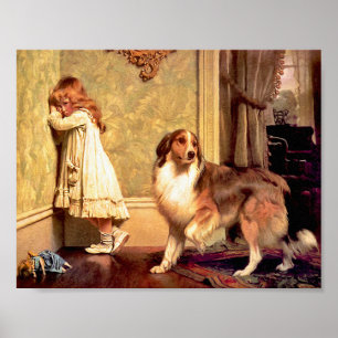 Flickan med Pet Sheltie: "En Speciell ledare" Poster