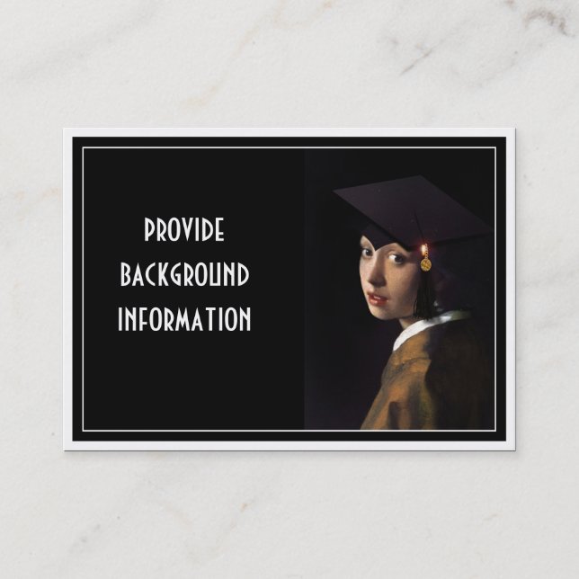 Flickan med Studenten Hat (Framsida)