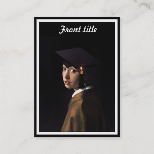 Flickan med Studenten Hat (Pearl Earring)