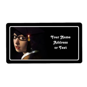 Flickan med Studenten Hat (Pearl Earring) Fraktsedel