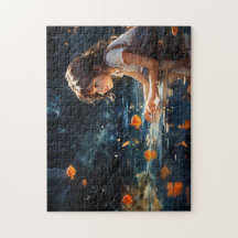 Flickan och den gyllene fiskens magiska damm