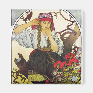 Flickan och Geranium, Mucha Magnet