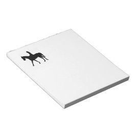 Flickan på Horse Anteckningsblock