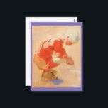 Flickan på Sand, Helene Schjerfbeck Vykort<br><div class="desc">Helene Schjerfbeck var en finsk målare. Hon är en modern målare och känd för sina realistiska verk och för sitt självförverkligande porträtt, och även för sina landskap och liv. Helene Schjerfbeck började som en realistisk målare men flyttat gradvis mot ett modernt personifium. I början av 1900-talet hade hennes manskap blivit...</div>