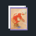 Flickan på Sand, Helene Schjerfbeck Vykort<br><div class="desc">Helene Schjerfbeck var en finsk målare. Hon är en modern målare och känd för sina realistiska verk och för sitt självförverkligande porträtt, och även för sina landskap och liv. Helene Schjerfbeck började som en realistisk målare men flyttat gradvis mot ett modernt personifium. I början av 1900-talet hade hennes manskap blivit...</div>