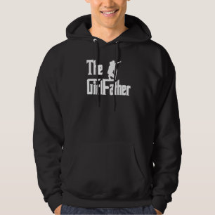 Flickan Pappa Pappor Flickor Pappa Dotter Fars Hoodie