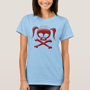 Flickan piratkopierar bästa spagetti tee shirt
