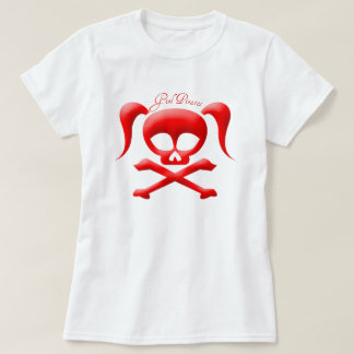 Flickan piratkopierar T-tröja T-shirt