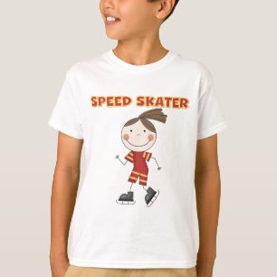 Flickan rusar skaterTshirts och gåvor Tröja