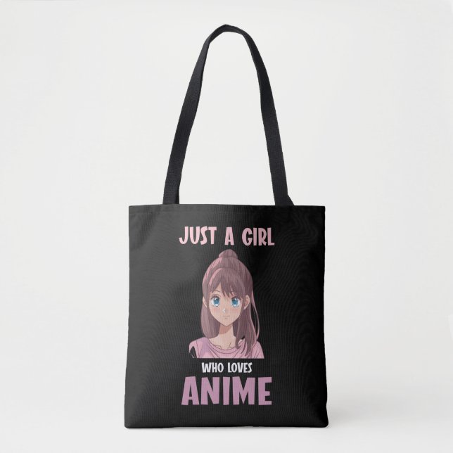 Flickan som Kärlek Anime älskare Manga Cosplay Ton Tygkasse (Framsida)