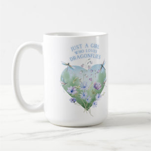 Flickan som Kärlek Dragonflies Mugg