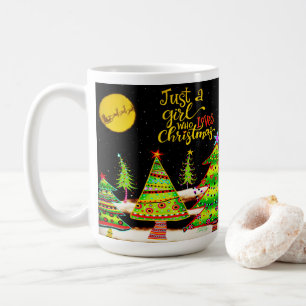 Flickan som Kärlek julberiktivitetskaffan Mugg