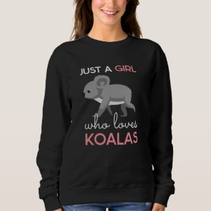 Flickan som Kärlek Koalas Australien bär på dju T Shirt