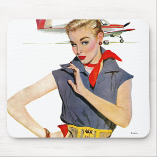 Flickan som stal flygplan musmatta