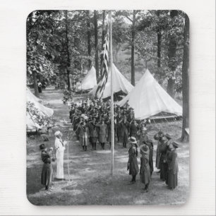 Flickan spanar Flagga-Att lyfta: 1919 Musmatta