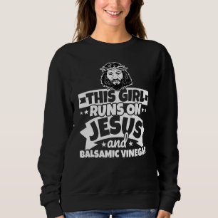 Flickan springa på Jesus och Balsamisk vinäger T Shirt