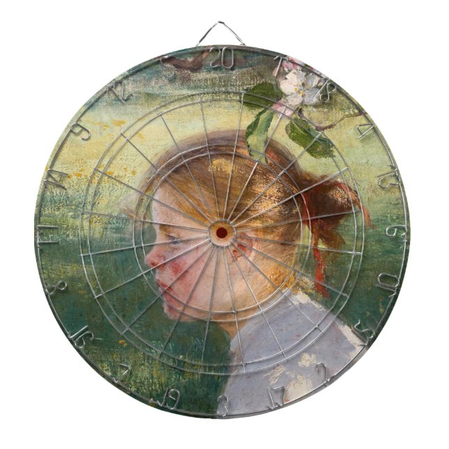 Flickan under Apple Träd (av Danielson-Gambogi) Darttavla (Framsidan)