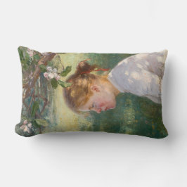 Flickan under Apple Träd (av Danielson-Gambogi) Lumbarkudde