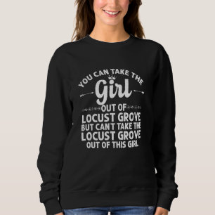 Flickan ut ur Locust Grove Ga Georgia Lundny Home T Shirt