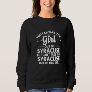 Flickan ut ur Syracuse ut Utah Funny Home Roots Us T Shirt