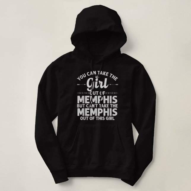Flickan utanför MEMPHIS TN TENNESSEE Gift Funny Ho T Shirt (Design framsida)