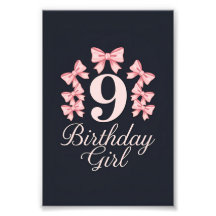 Flickans 9-årsdag