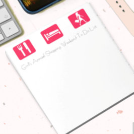 Flickans årliga Resa att köpa i Helg för att göra Anteckningsblock