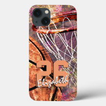 Flickans basketboll för namn och jersey