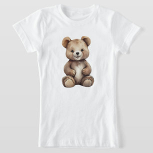 Flickans Cute Bear T-Shirt