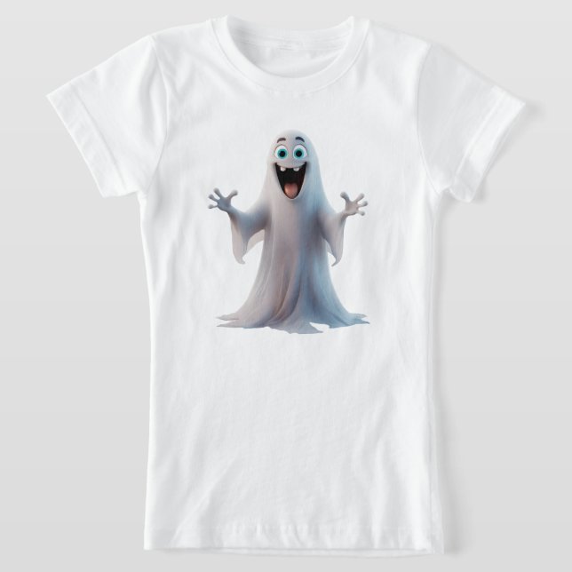 Flickans Fantasy Ghost T-Shirt (Laydown)
