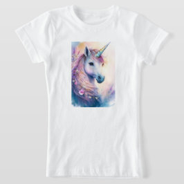 Flickans Fantasy Unicorn T-Shirt
