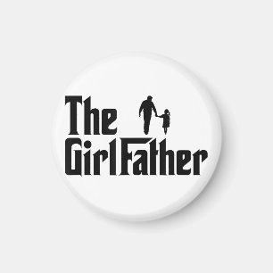 Flickans Far Funny Pappa i Girls pappa Dotter Magnet
