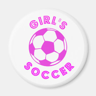 Flickans fotbollsspelare magnet