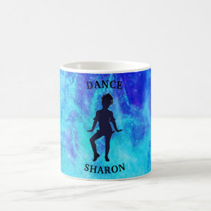Flickans Galaxy Dance Kaffemugg
