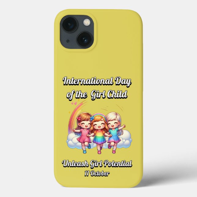 Flickans internationell-dag. Flickpotential. (Baksida)