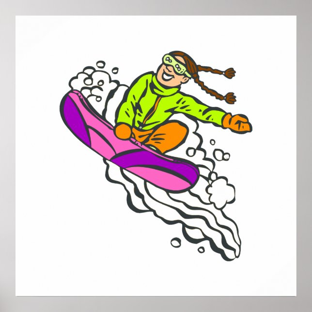 Flickans Jumper Poster (Framsidan)