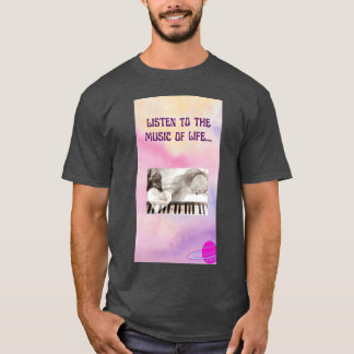 Flickans musik t shirt