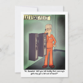 Flickans nattplatta Mors dag Julkort