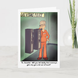 Flickans Night Mors dag Helgkort