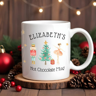 Flickans Personlig Nutcracker Chocolate Mugg