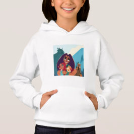 Flickans Pullover Hoodie T Shirt