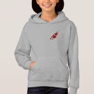 Flickans Pullover Hoodie T Shirt